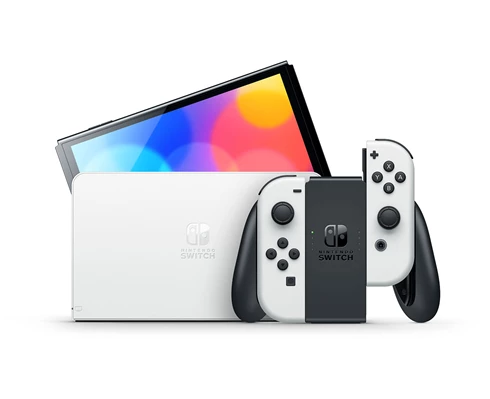 Nintendo Switch OLED – hvit