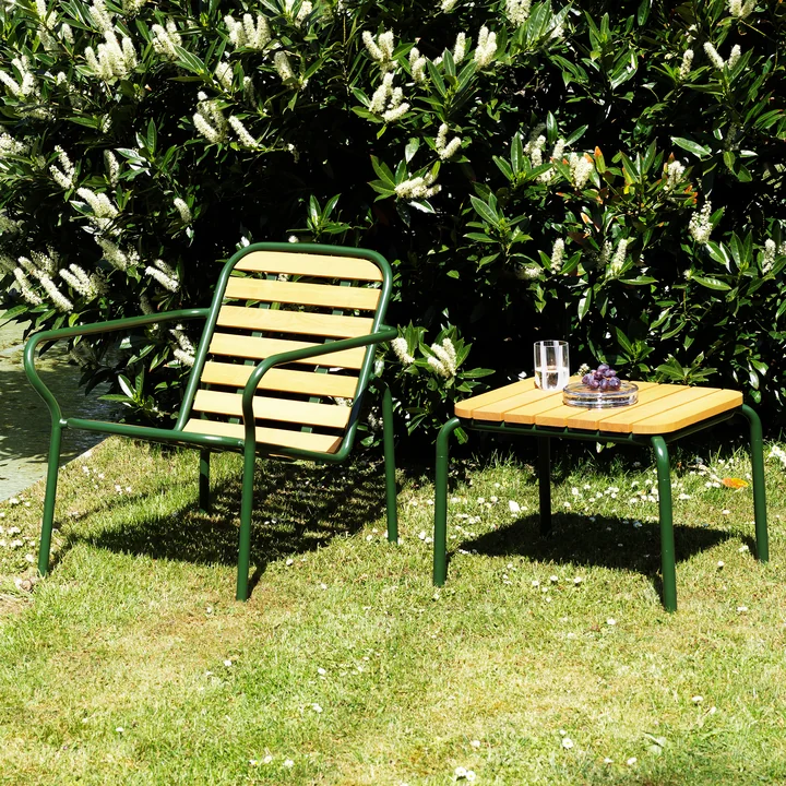 Normann Copenhagen - Vig Outdoor Lounge Chair, schwarz