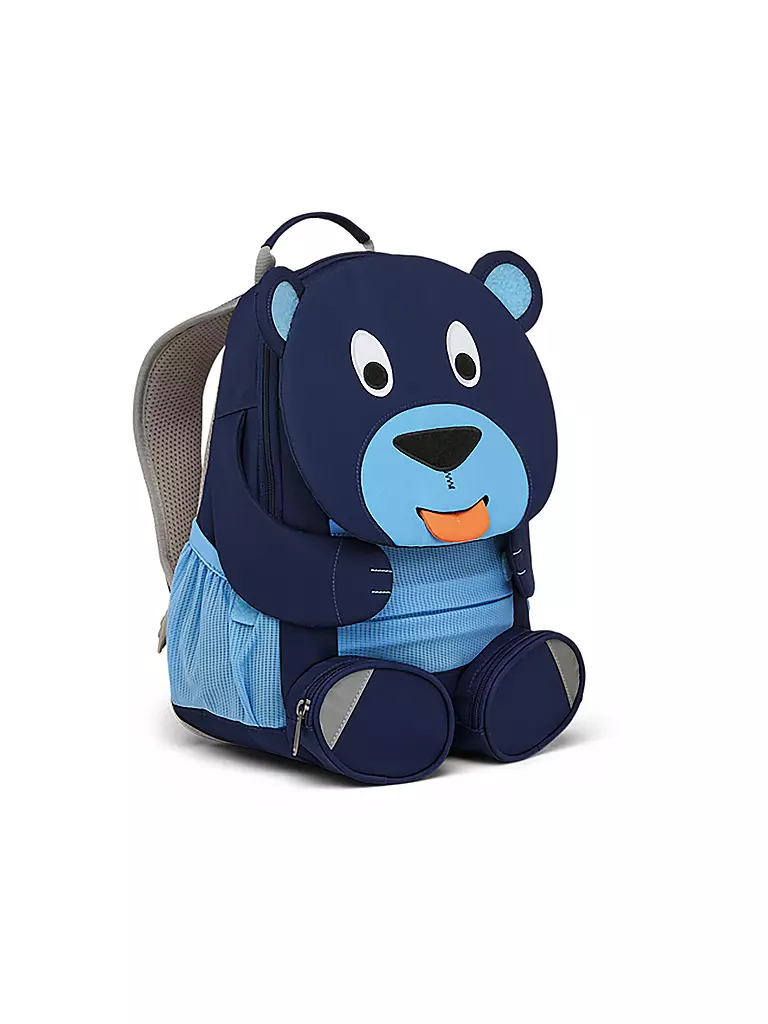 AFFENZAHN Kinder Rucksack Großer Freund - Baer dunkelblau
