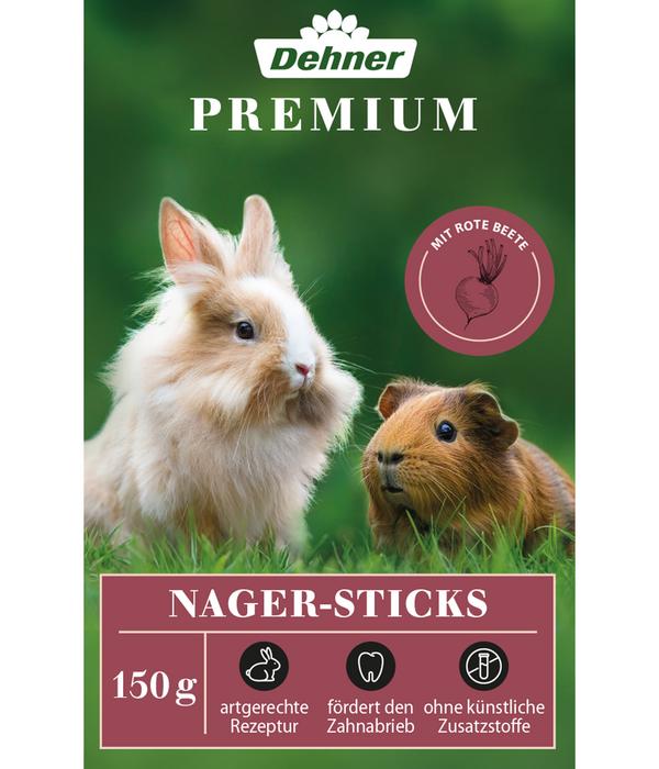Dehner Premium Nager-Sticks, 3 x 150 g