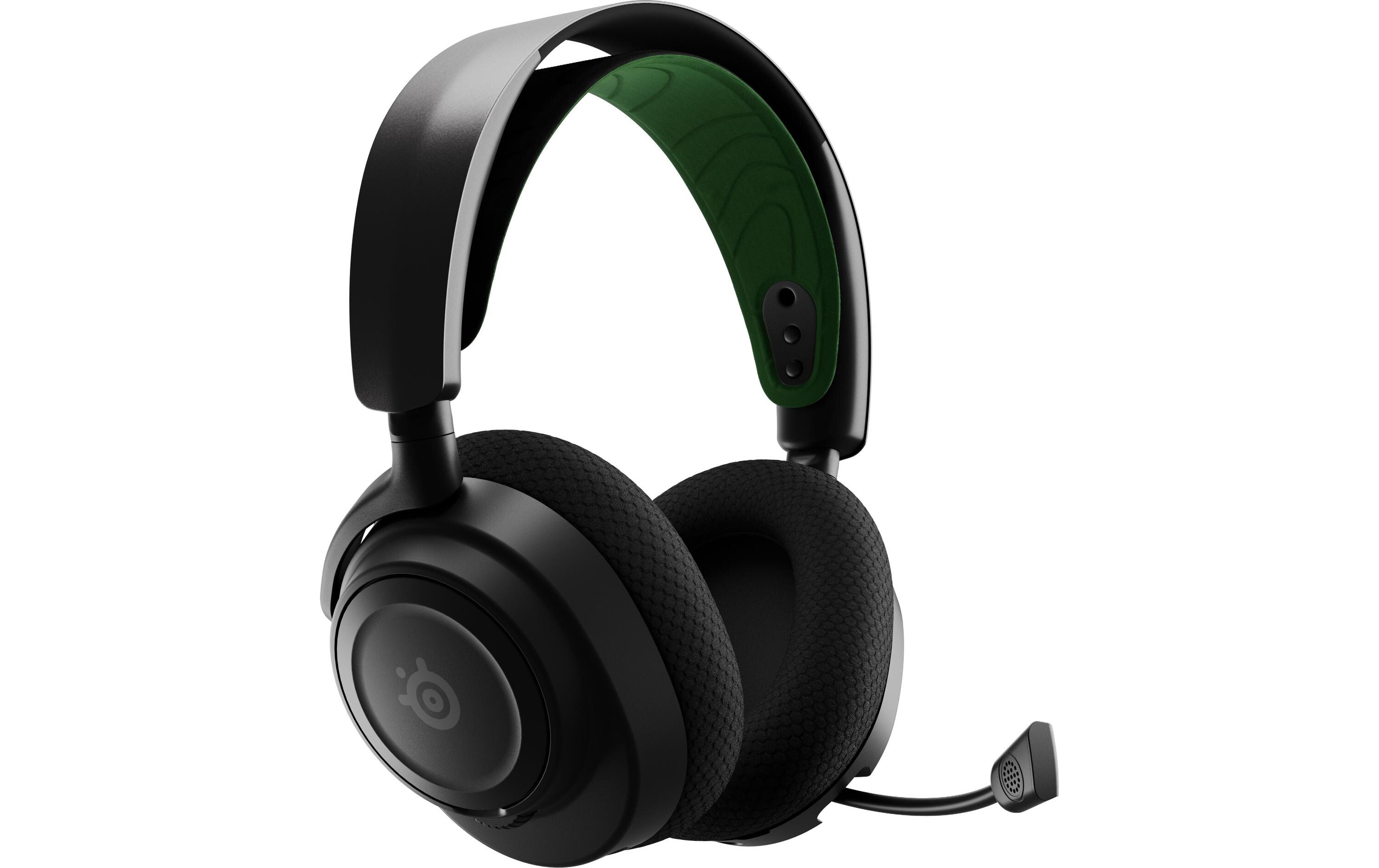 Headset Arctis Nova 7X Grün/Schwarz<br>Kabelloses Gaming-Headset mit Surround-Sound