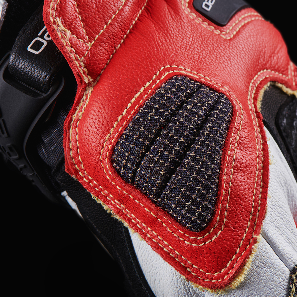Furygan - Gants Styg20 X Kevlar® Noir / Blanc / Rouge