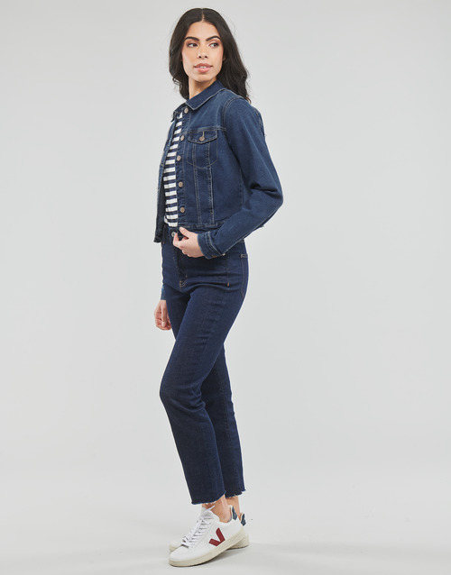 Vero Moda - VMLUNA LS SLIM DNM JACKET MIX GA NOOS - Bleu Medium