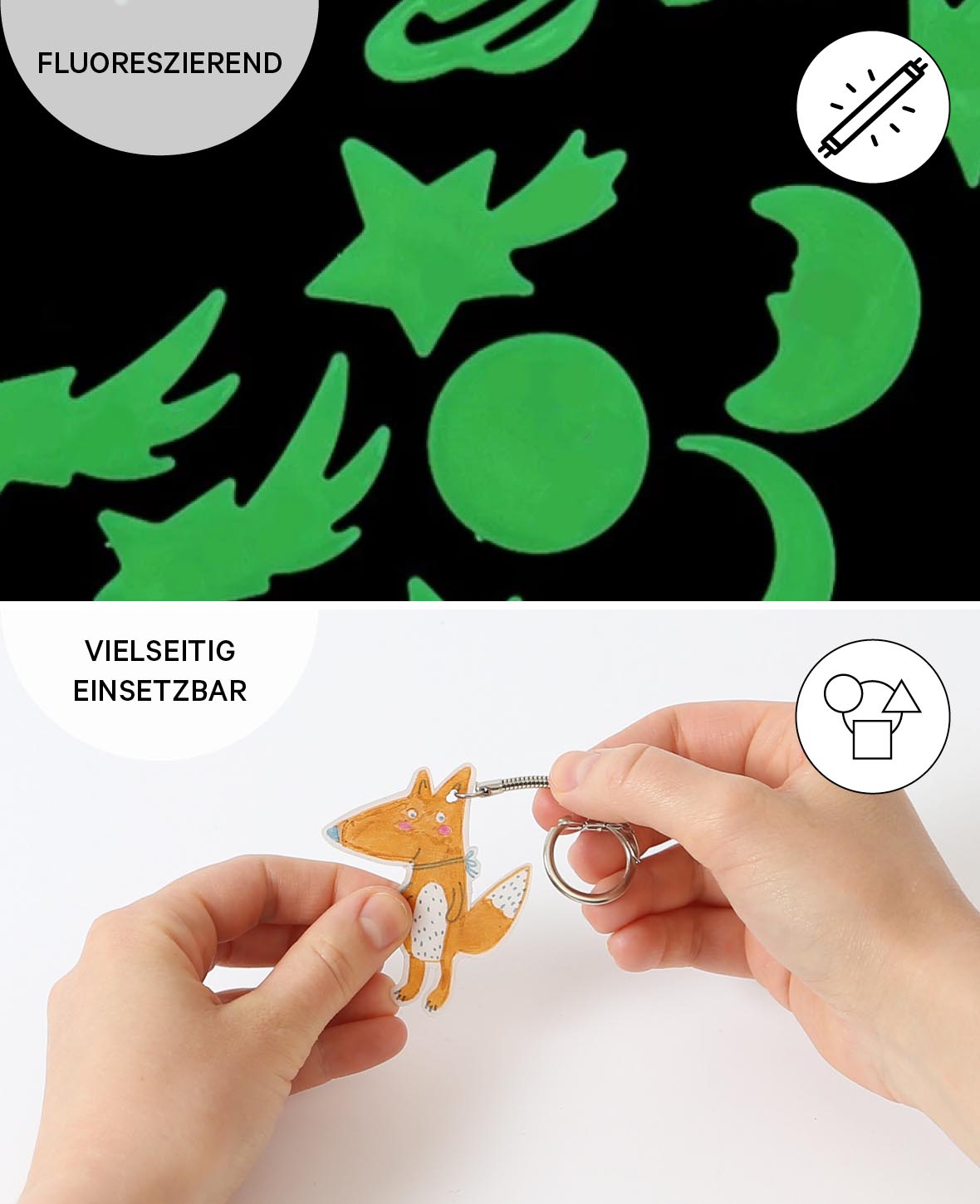 (5er Set) Drucker Schrumpffolie A4 DIY Bastel Folie