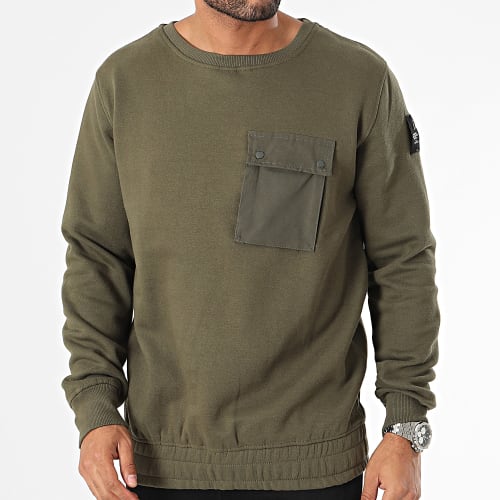 Sweat Crewneck Vert Kaki