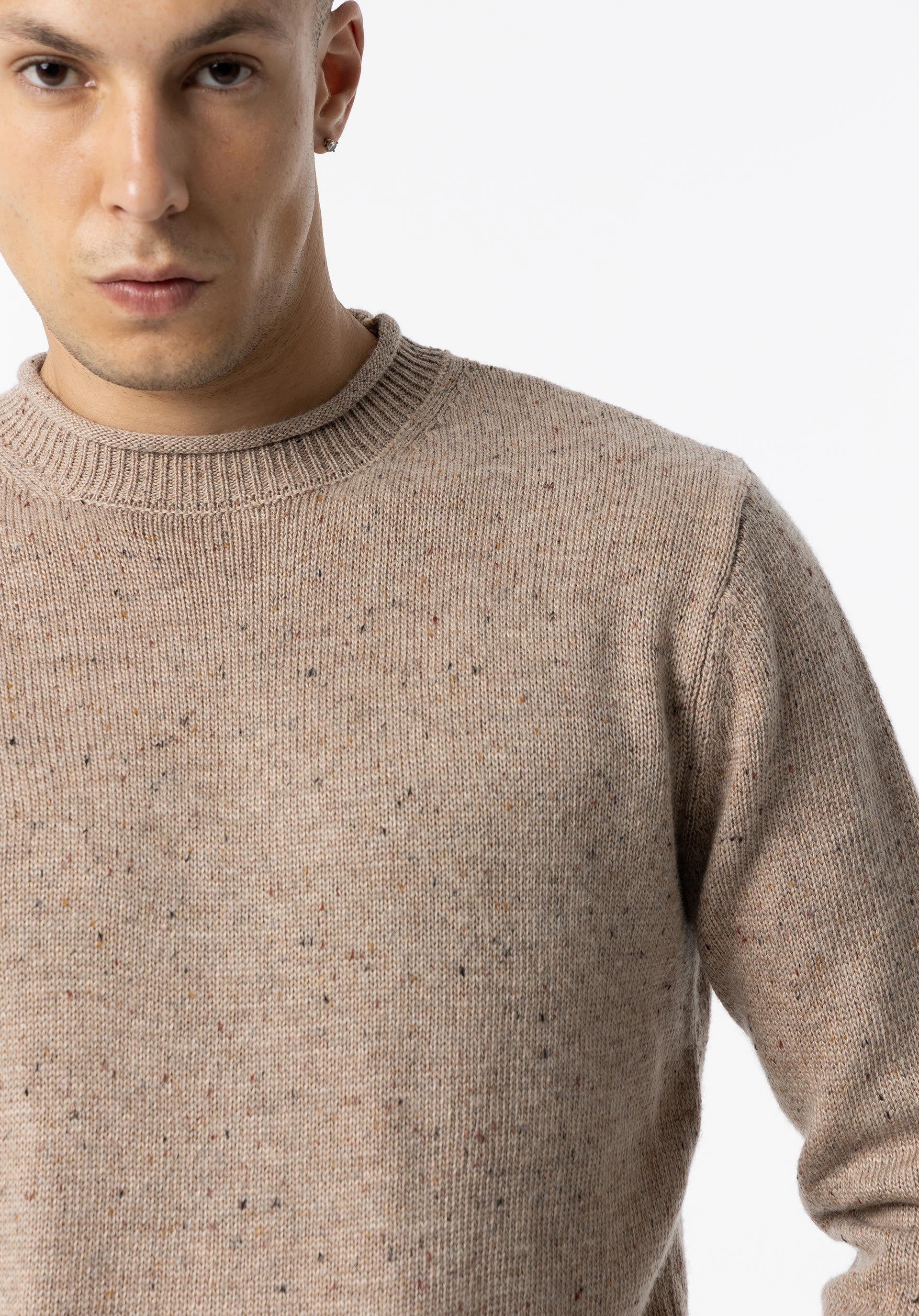 Camisola de Malha Mesclada