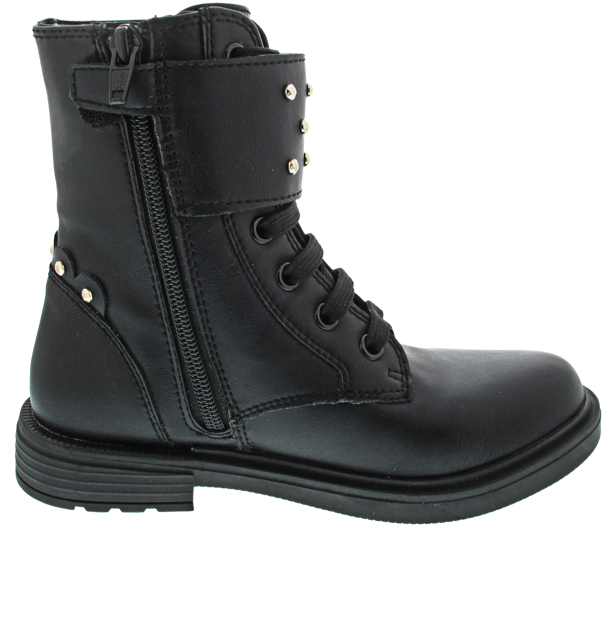Geox Eclair G Schnürstiefel schwarz