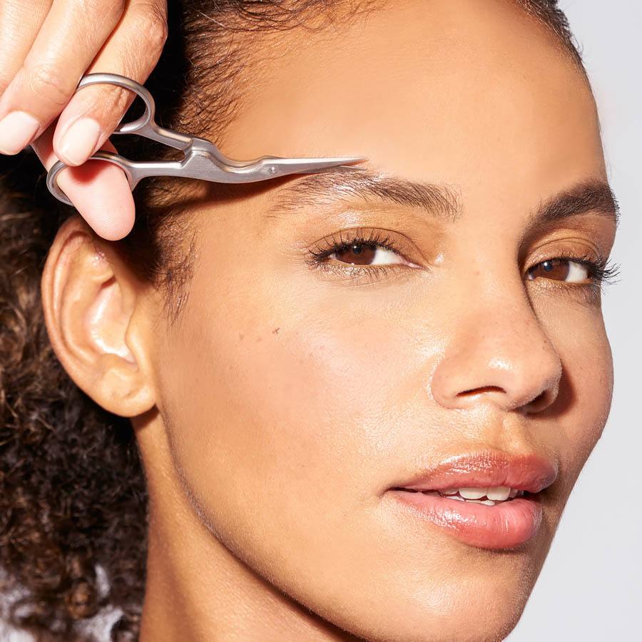 Tweezerman Browshaping Scissors And Brush