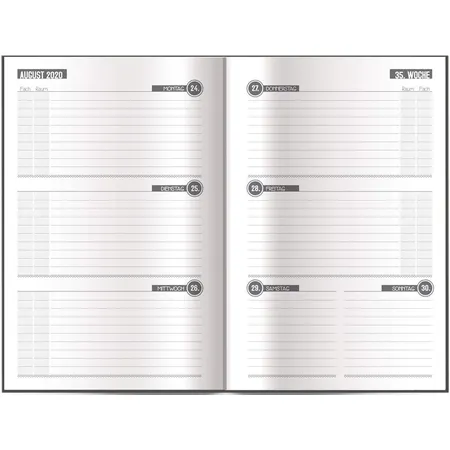 Trötsch Schülerkalender Flexi Nature 2020/2021 14x21cm