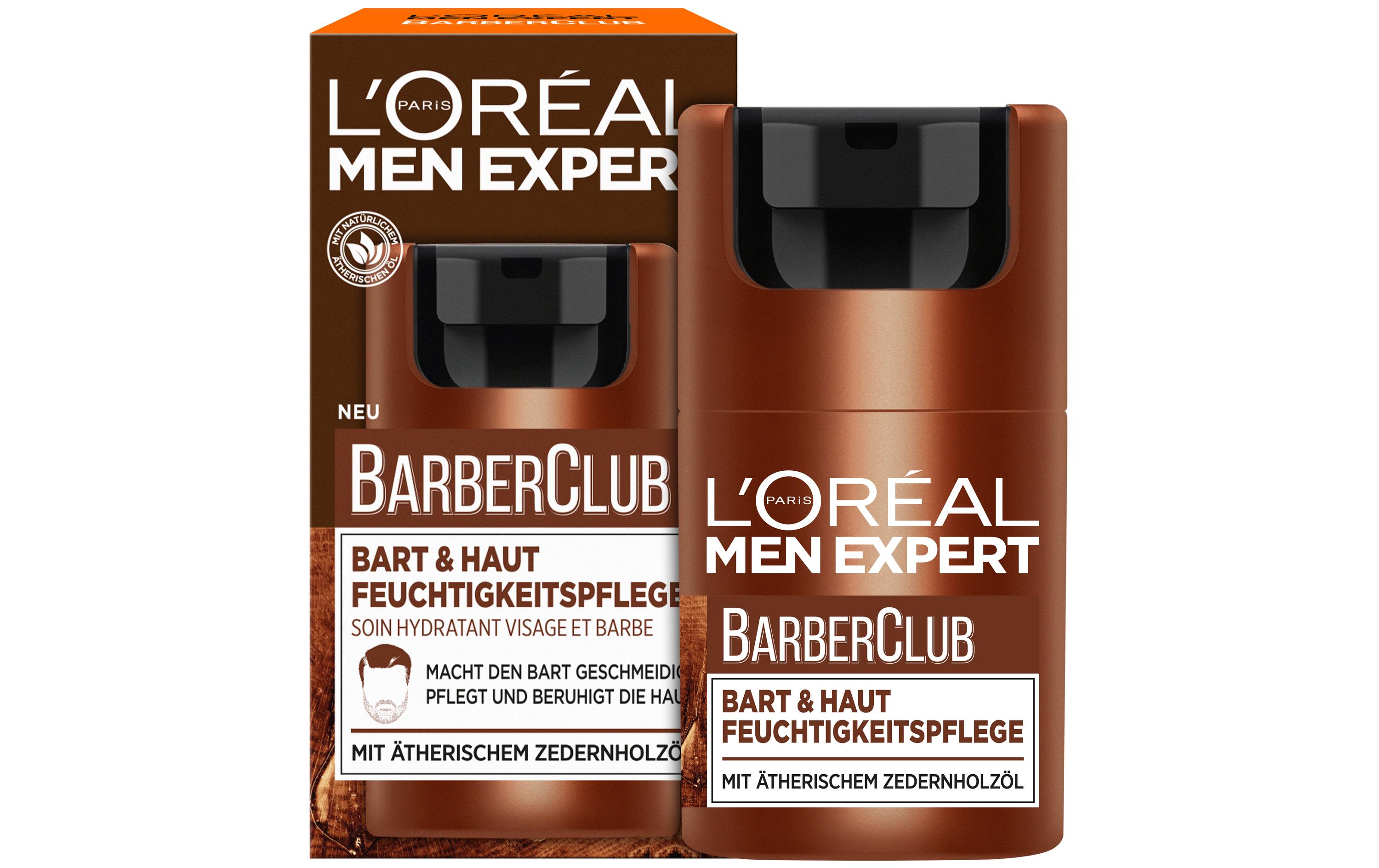 BarberClub Bart und Haut Feuchtigkeitspflege 50 mlHautpflege spendet langanhaltend Feuchtigkeit und verwöhnt Bart und Haut
