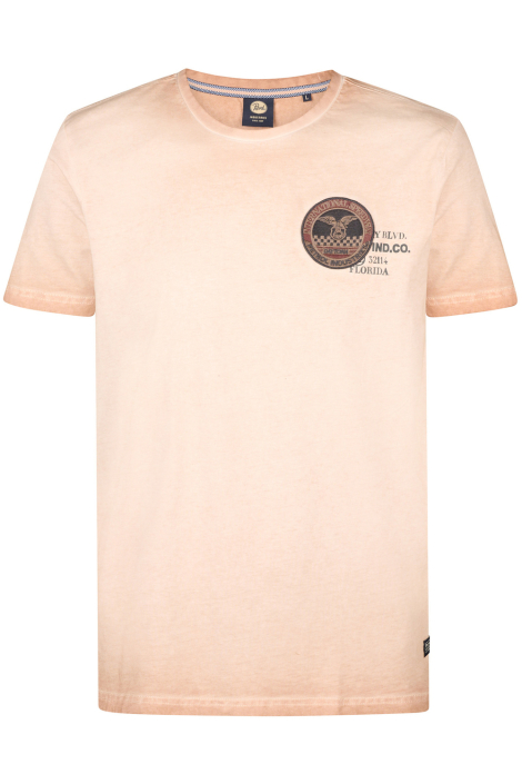 Petrol Industries oranje heren t-shirt