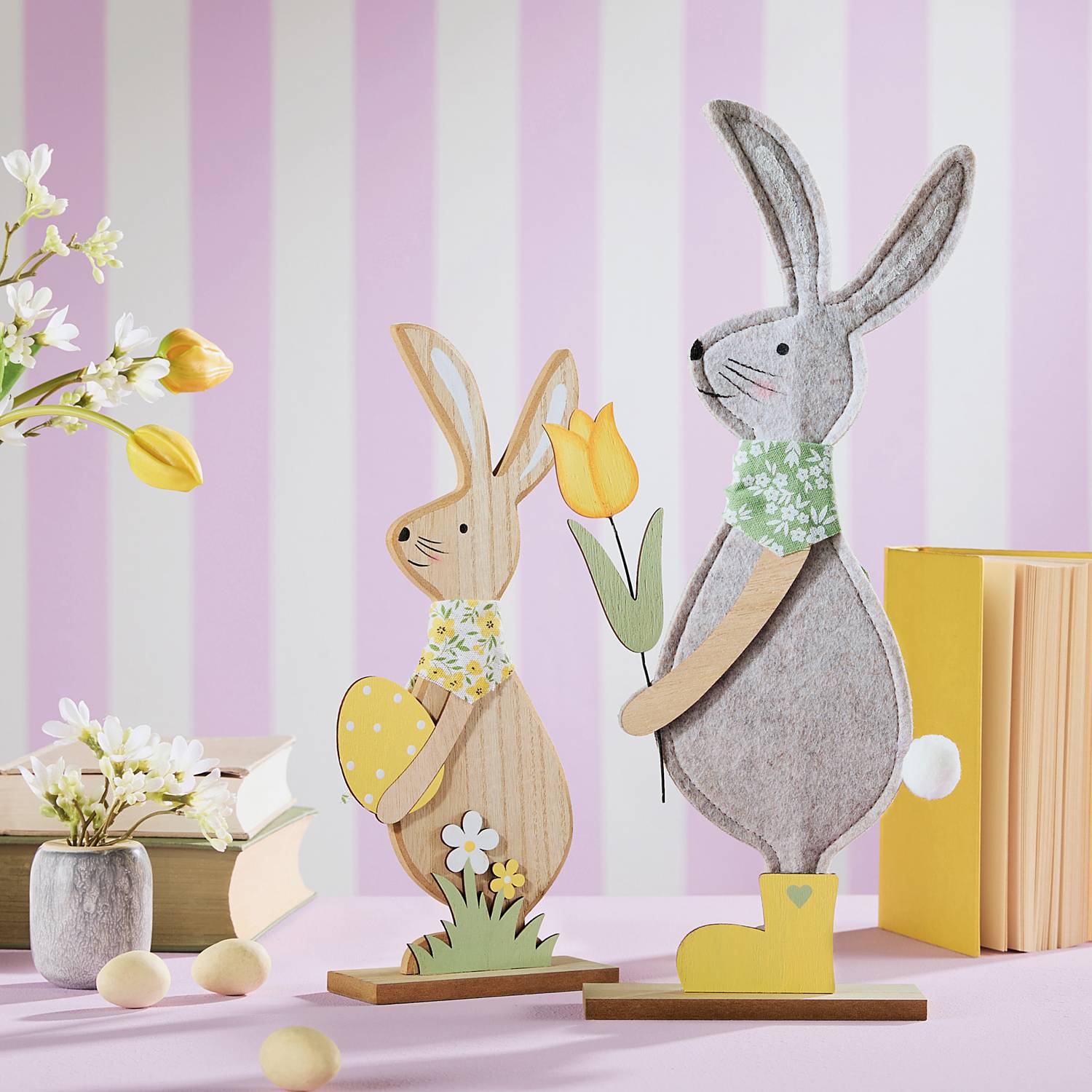 Hase, stehend im 2er-Set