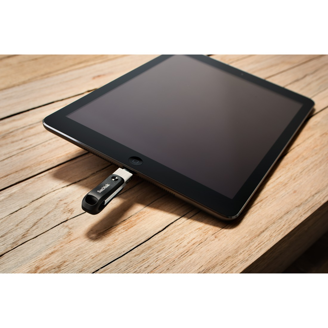 (256GB) iXpand Flash Drive Go Lightning Speicher Stick Flash Drive für Smartphones / Tablets (SDIX60N-256G-GN6NE) - Schwarz / Silber