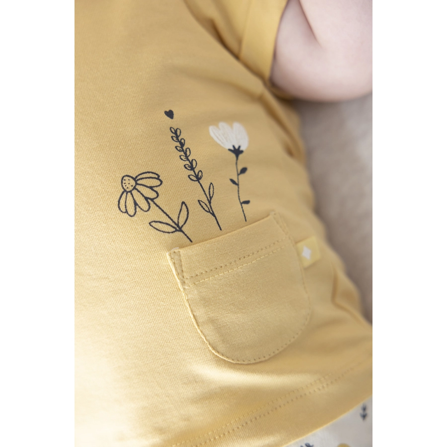 Feetje T-Shirt Bloom Ockergelb
