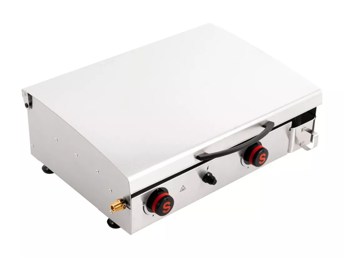 Plancha gaz 2 brûleurs Arenc 6 kW - Somagic