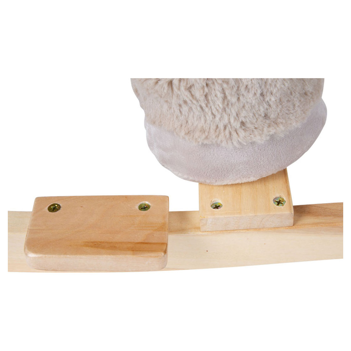 Small Foot-Houten Hobbel Ezel met Stoel