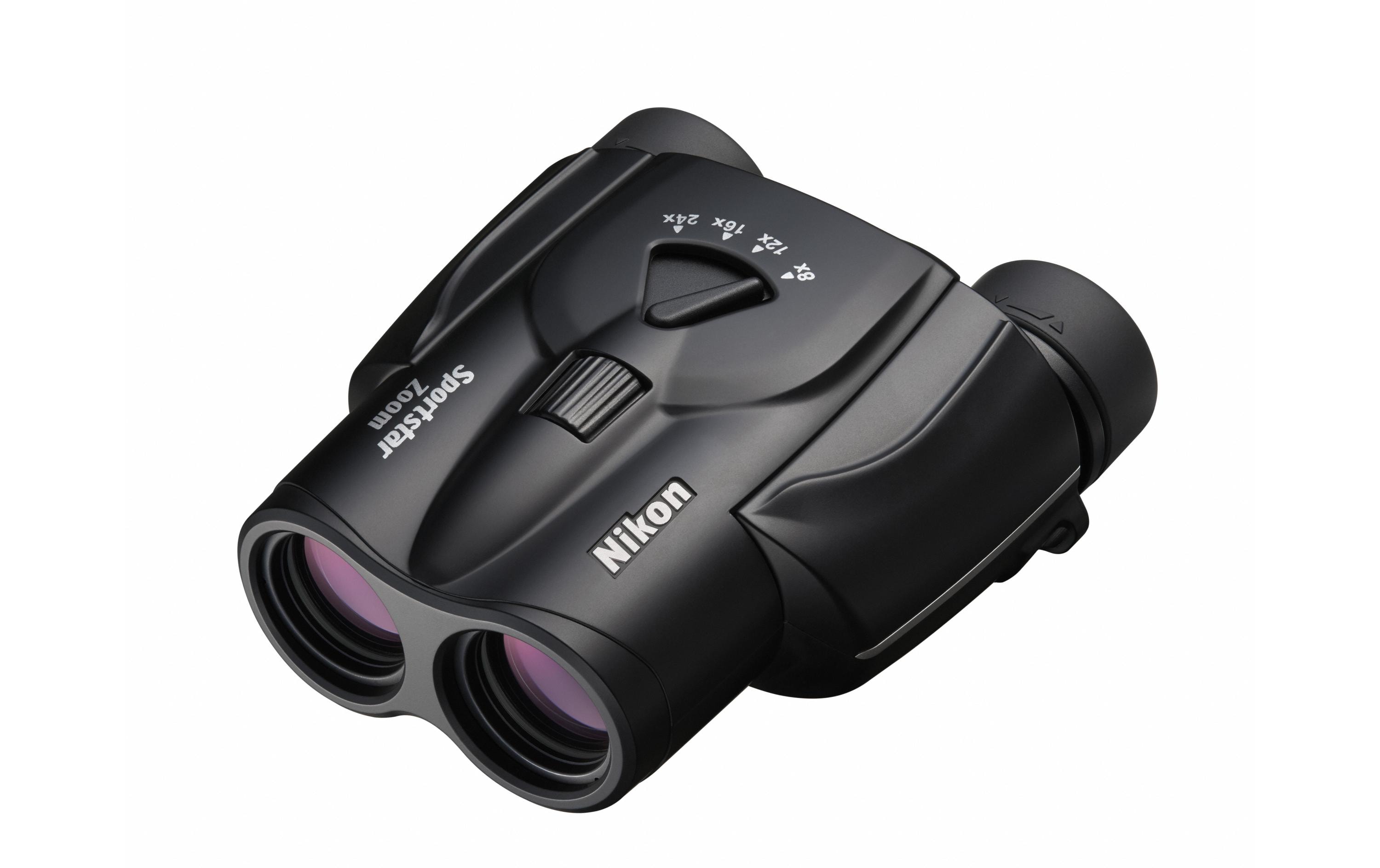 Fernglas Sportstar Zoom 8-24 x 25 Schwarz<br>Fernglas für schnelles und stufenloses Zoomen