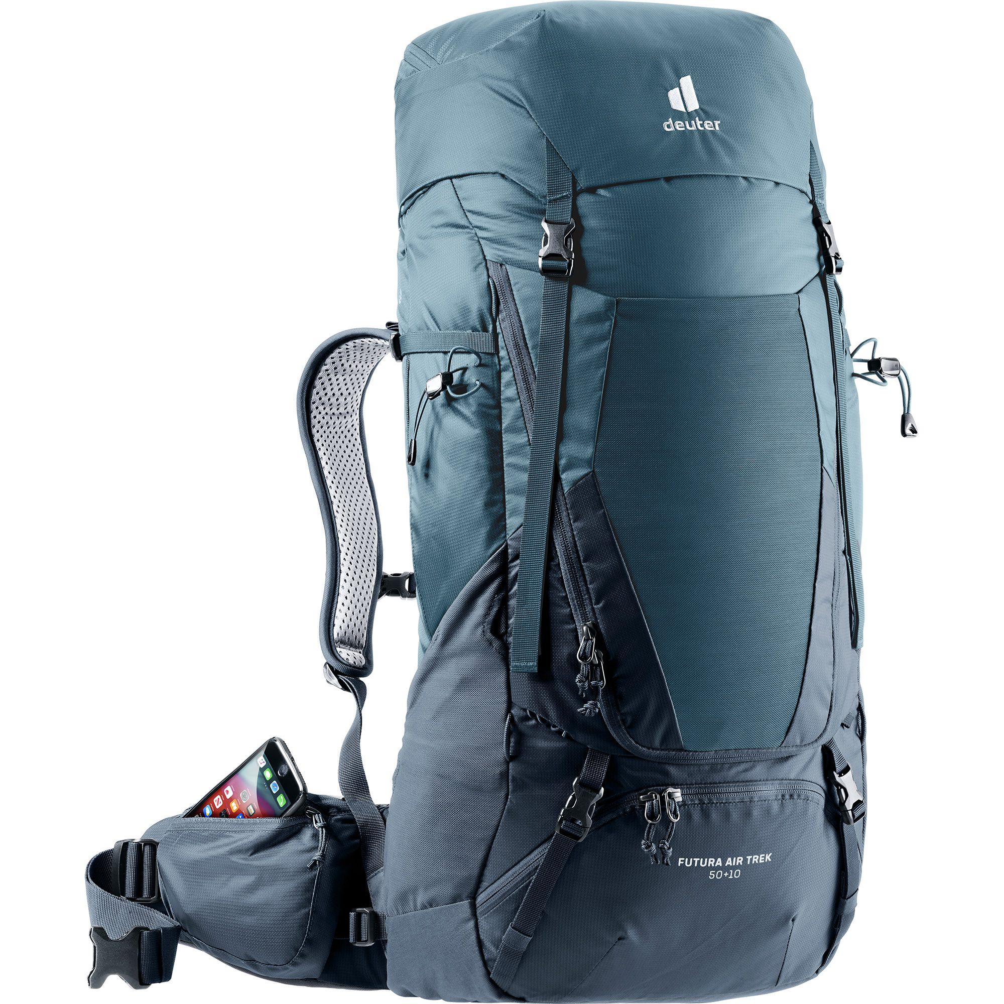 deuter Futura Air Trek 50 + 10l Trekkingrucksack atlantic ink