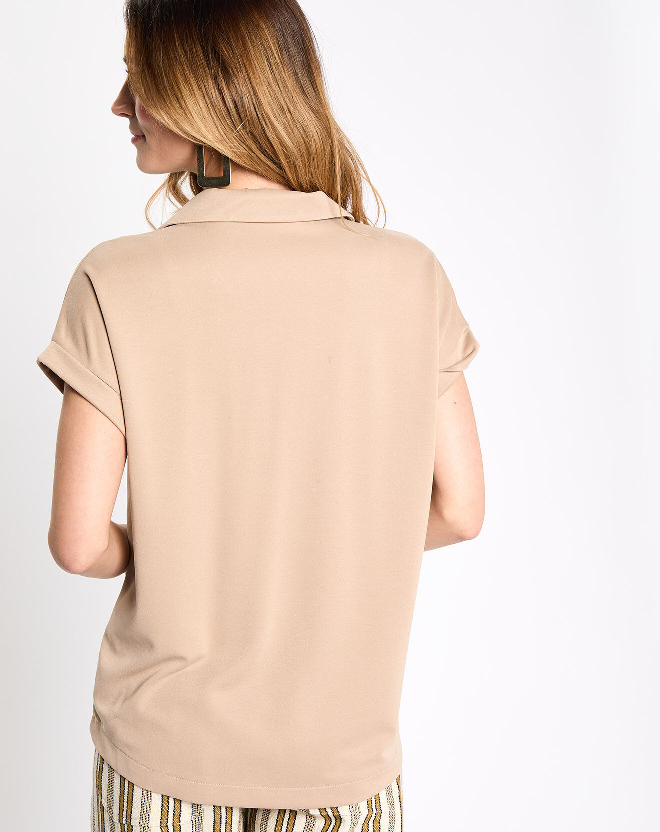 Esprit Top polo beige