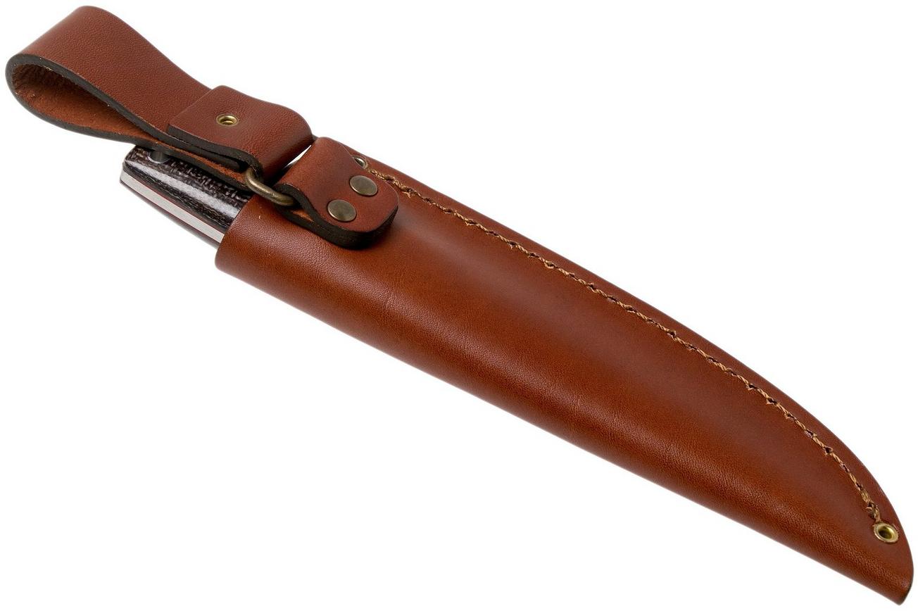 Nordic Knife Design Forester 100 Elmax, Bison 2011 vaststaand mes