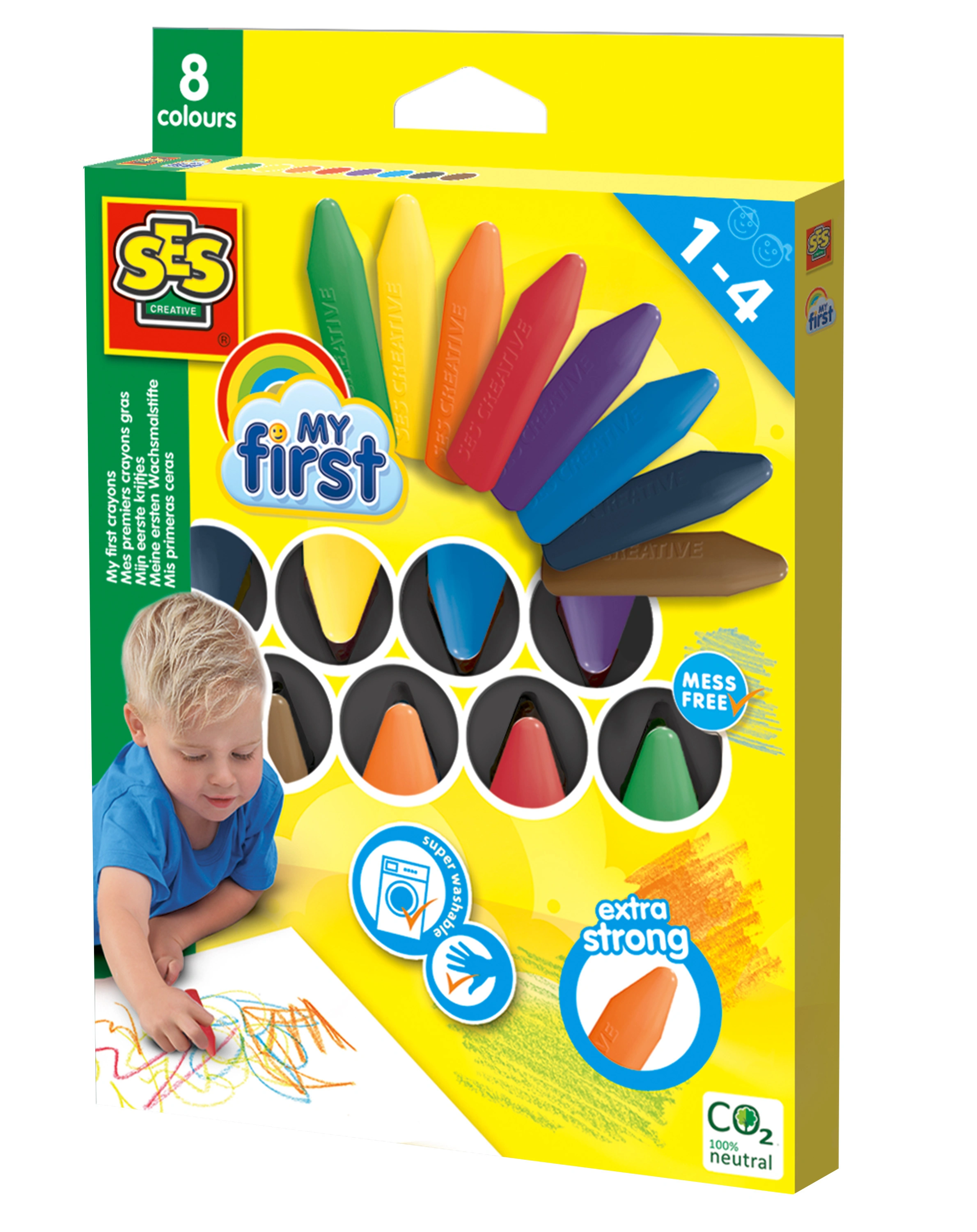 Kreativ-Set MY FIRST - MEINE ERSTEN WACHSMALSTIFTE