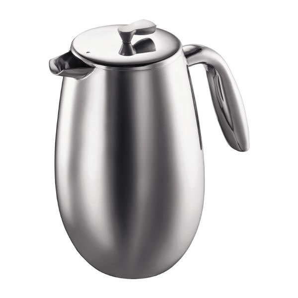 Cafetière à piston double paroi en inox 1L - Bodum Colombia