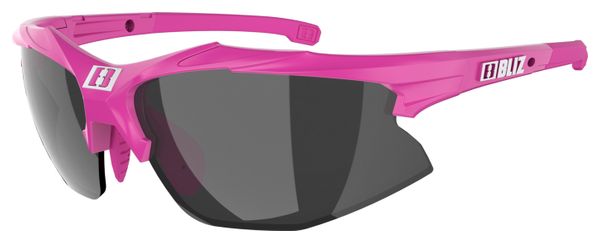 Lunettes Bliz Hybrid Small Rose/Verres Smoke Silver Mirror   Verres Orange&Clear