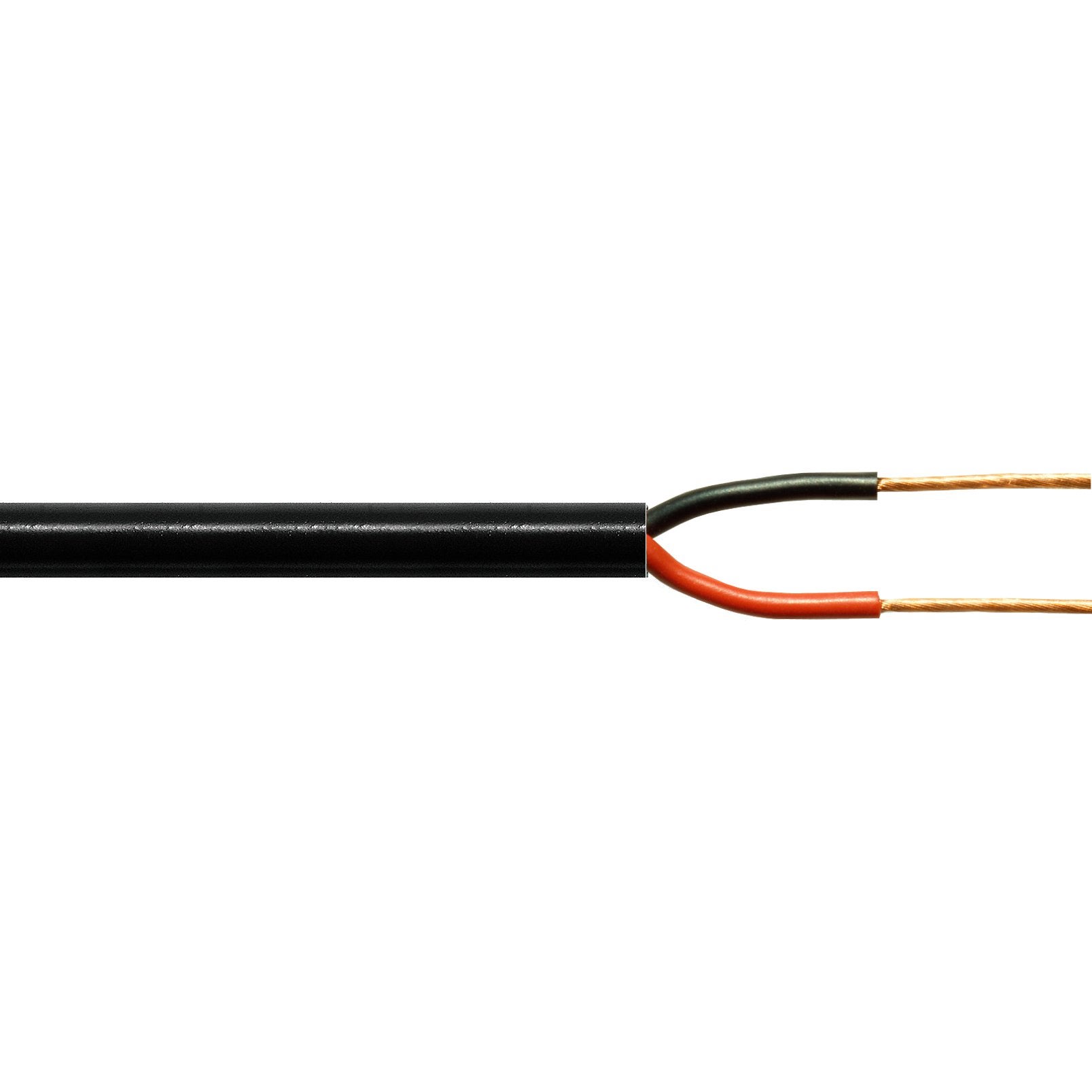 Tasker C266 zwarte speakerkabel per meter, 2x 2 mm²