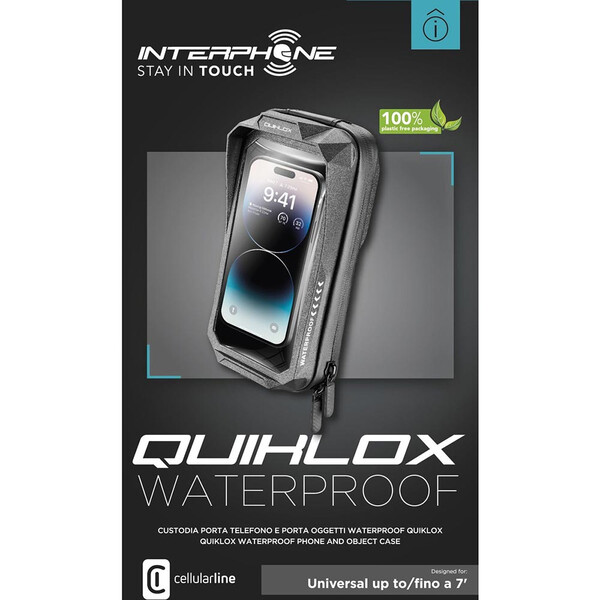 Interphone - Coque Quiklox étanche
