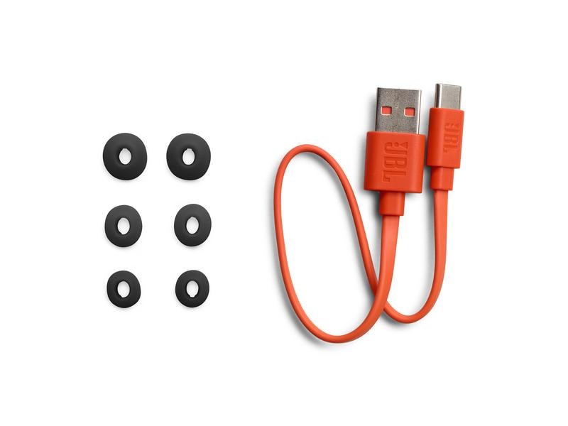 JBL True Wireless In-Ear-Kopfhörer Wave Buds Schwarz Kräftiger 8-mm-Treiber liefert Deep Bass Sound für einen besonderen Hörgenuss