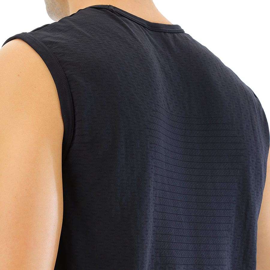 UYN Airstream Hardloopshirt Zonder Mouwen Zwart Heren