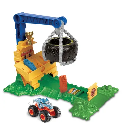 Hot Wheels Monster Trucks Arena Smashers: Rhinomite Chargin' Challenge