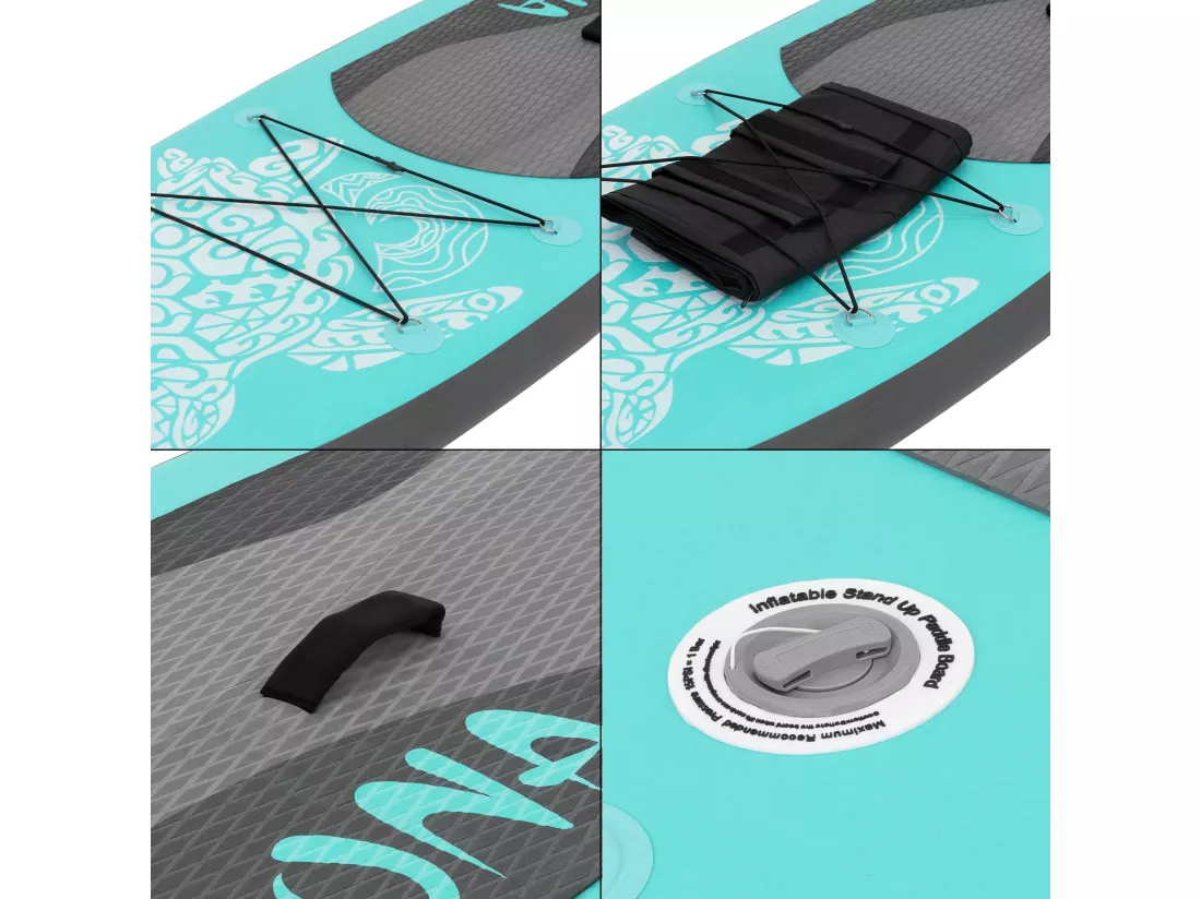 Stand up paddle board gonflable SUP Maona turquoise 308 cm ECD Germany