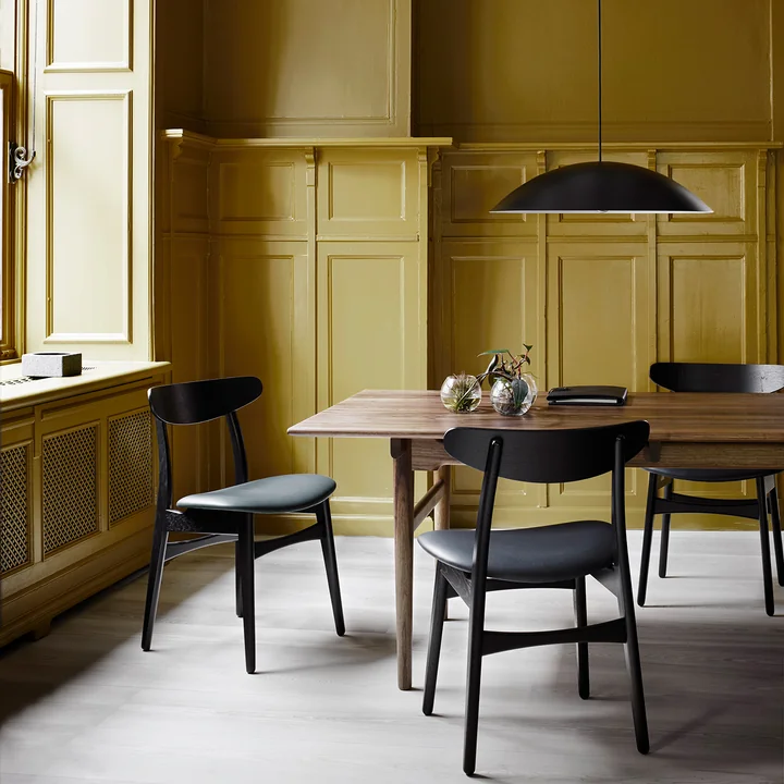 Carl Hansen - CH30P Stuhl, Walnuss geölt / Fiord 981