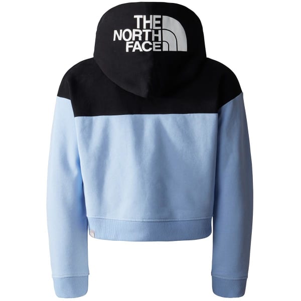 Sweatshirt THE NORTH FACE G CROP P/O HOODIE COLLAR BLUE/TNF BLACK