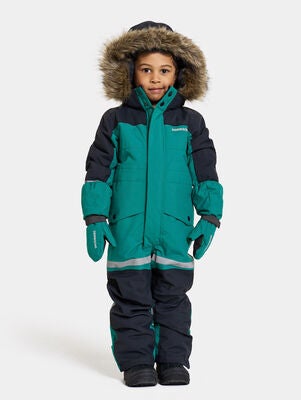 Didriksons Bjärven Vinterdress, Petrol Green
