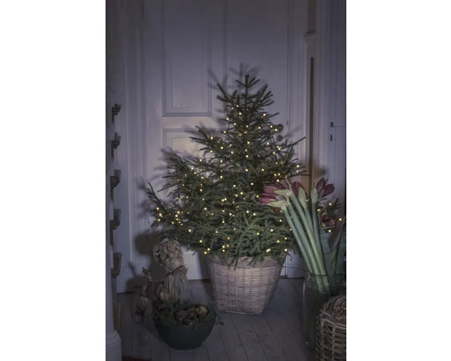 LED boomwikkel Konstsmide ring Ø 11 cm Bollen 200 LED's Lichtkleur amber