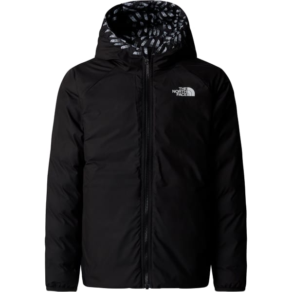 Doudoune THE NORTH FACE G REVERSIBLE PERRITO HOODED JACKET TNF BLACK VECTOR FIELD PRINT