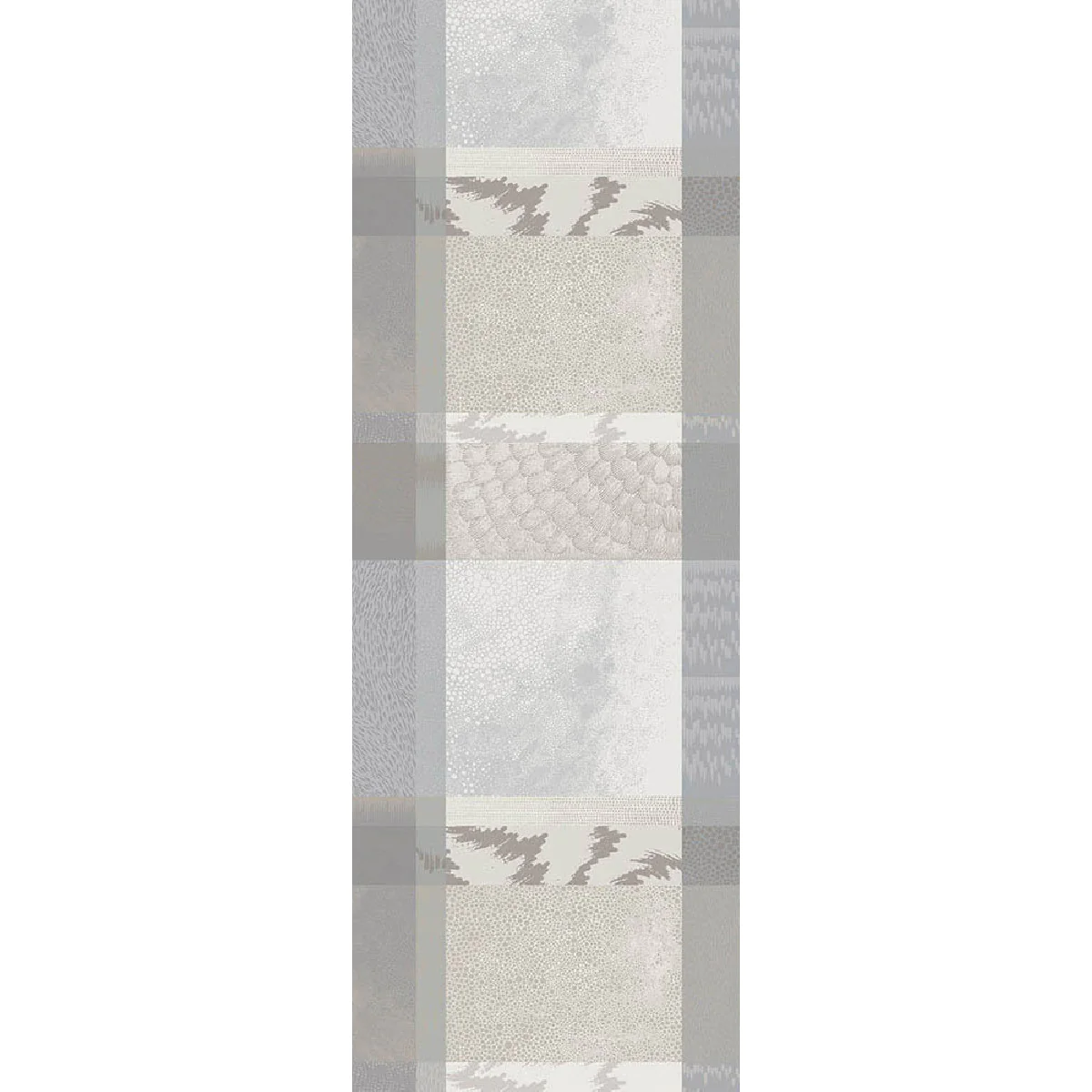 Chemin de table pur coton beige 180X55 Garnier Thiebaut