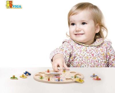 VIGA Puslespill Klokke