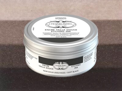 Charbonnel - Etching Ink - Tryksværte - Soft Black 200 ML