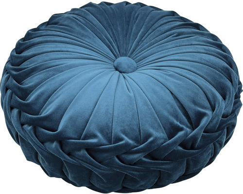 Decoratief kussen Rondo blauw Ø 40 cm