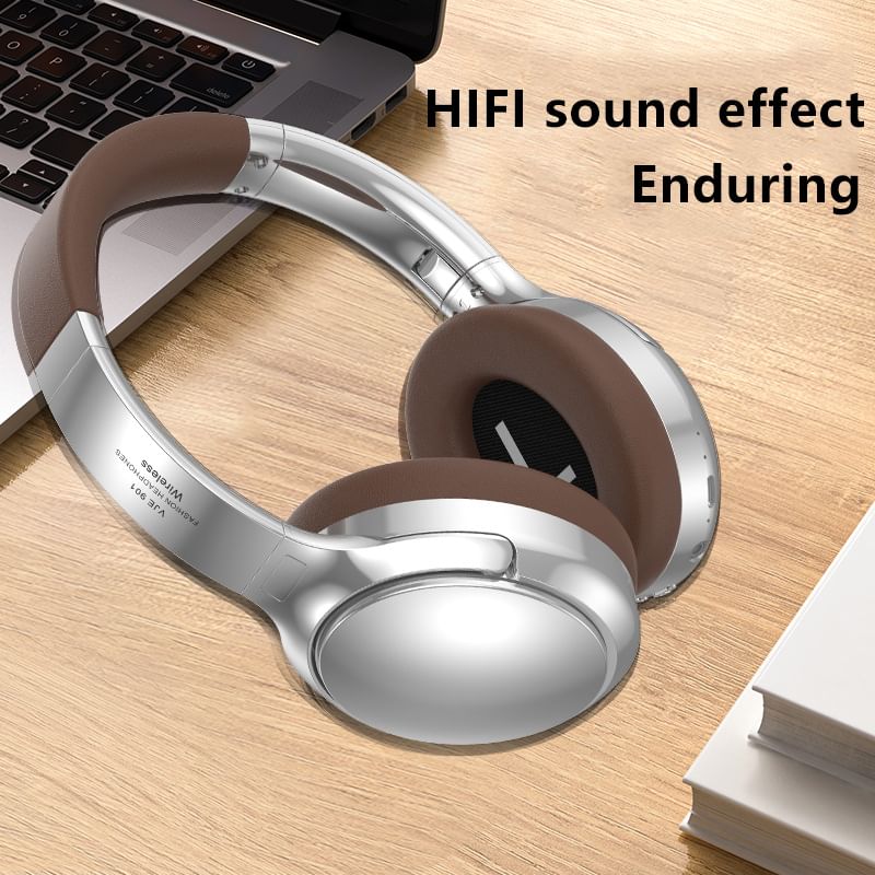 HOMTEC - USB oplaadbare Bluetooth-hoofdtelefoon