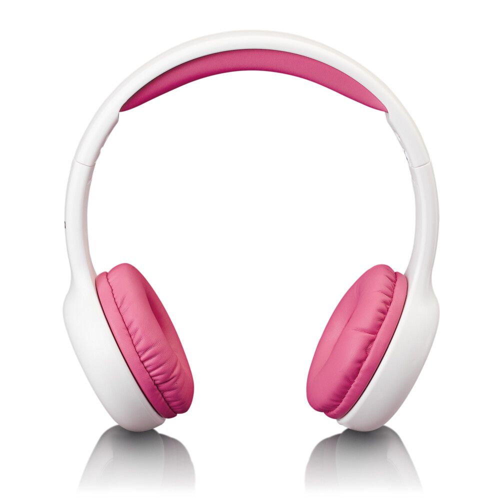 Alecto Hoofdtelefoon Wit / Roze
