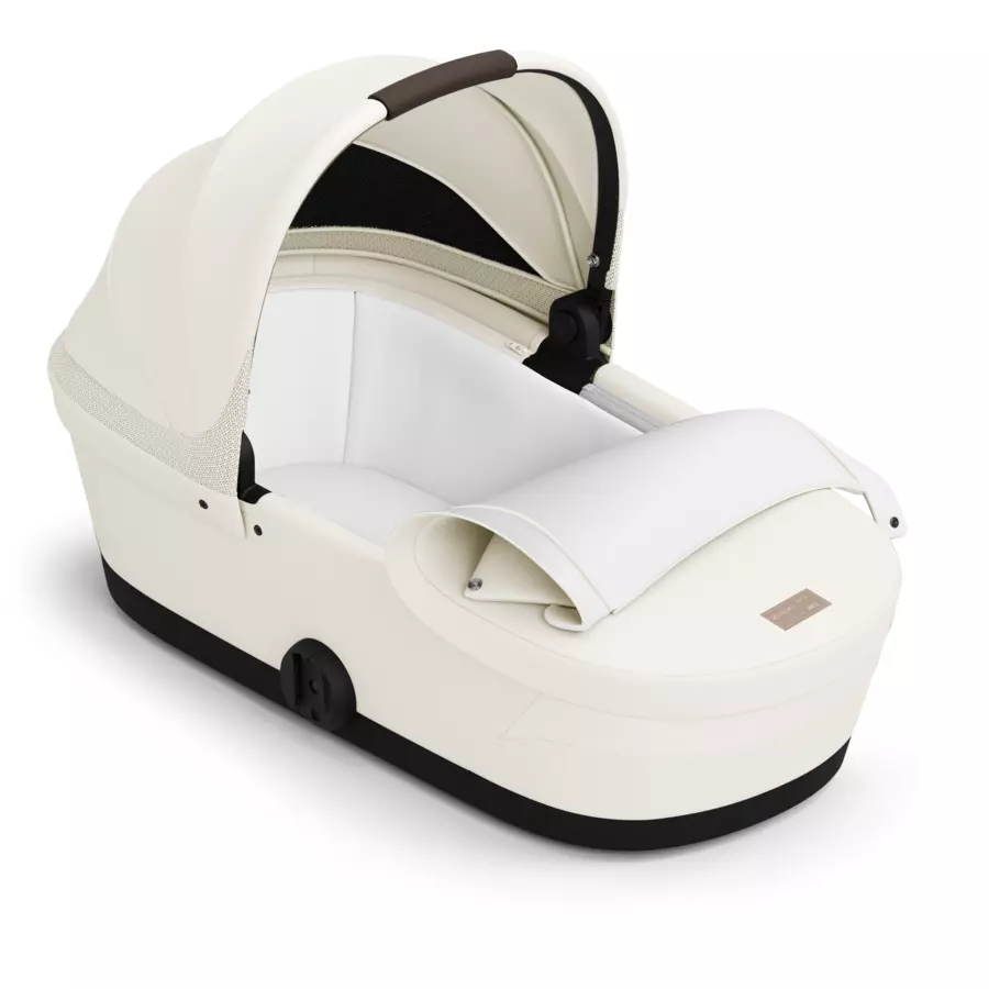 cybex GOLD Kinderwagenaufsatz Melio Cotton White
