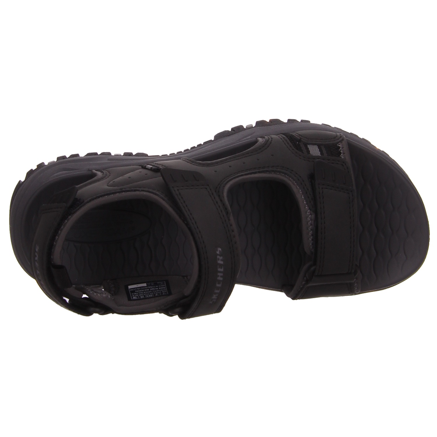 Skechers Sandale schwarz grau