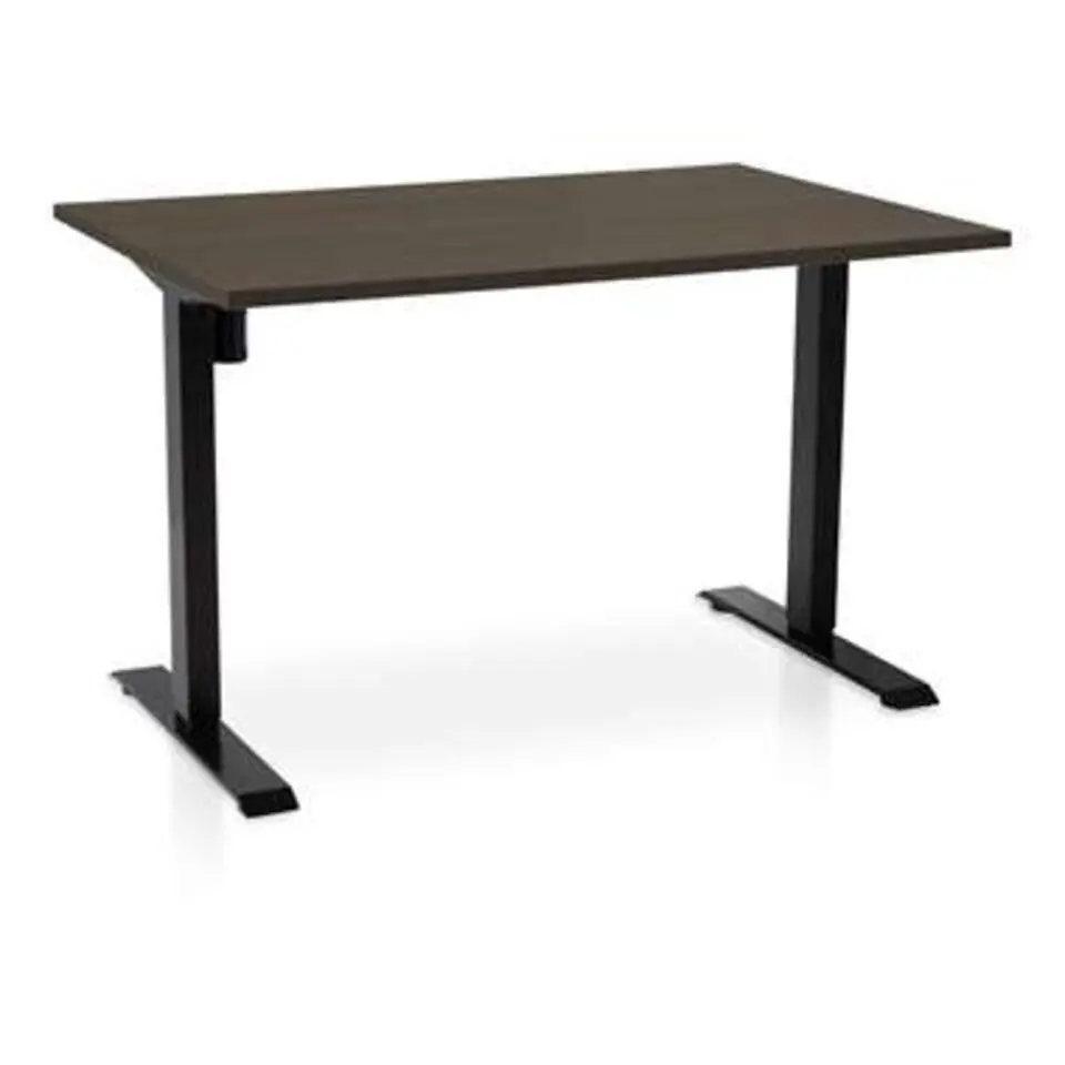 MRC EASY elektrisch ARBO zit-sta bureau - 140x80 cm - bruin eiken