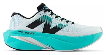 Chaussures Running New Balance FuelCell SuperComp Trainer v3 Blanc/Bleu Homme