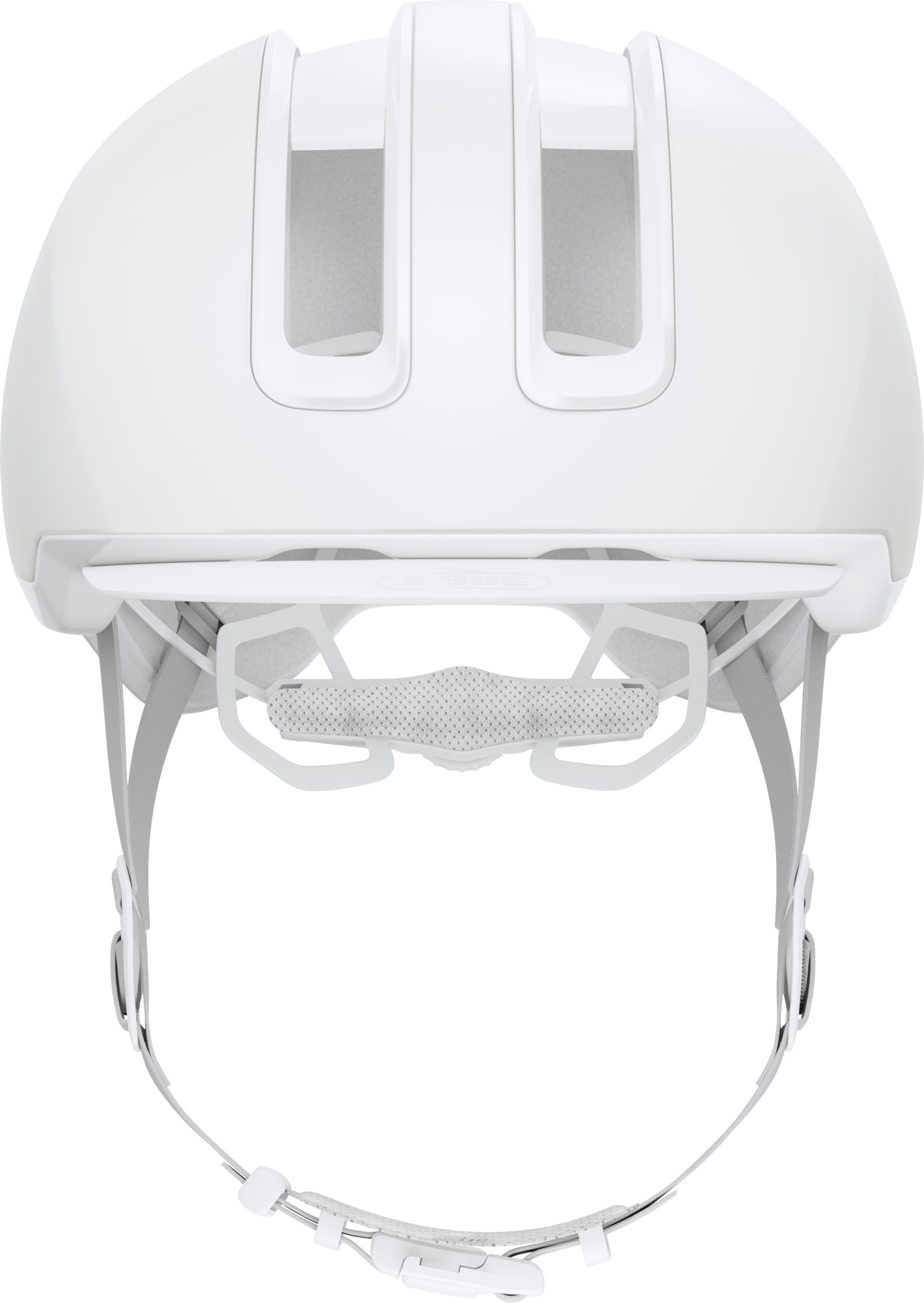 ABUS HUD-Y cykelhjelm LED Pure White