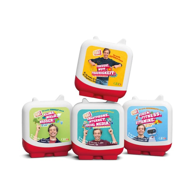 tonies® - Clever Tonies - Checker Tobi - 4er Set - Toniefigur